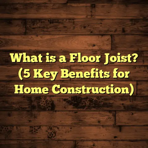 What is a Floor Joist? (5 Key Benefits for Home Construction)