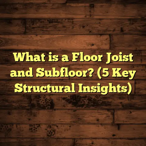 What is a Floor Joist and Subfloor? (5 Key Structural Insights)
