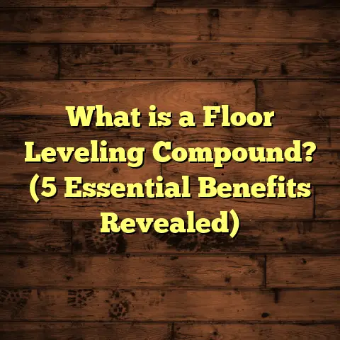What is a Floor Leveling Compound? (5 Essential Benefits Revealed)