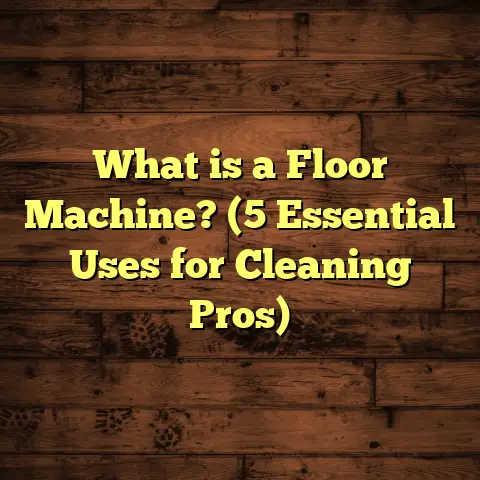 What is a Floor Machine? (5 Essential Uses for Cleaning Pros)