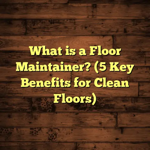 What is a Floor Maintainer? (5 Key Benefits for Clean Floors)