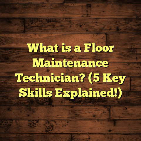 What is a Floor Maintenance Technician? (5 Key Skills Explained!)
