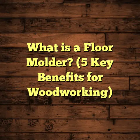 What is a Floor Molder? (5 Key Benefits for Woodworking)