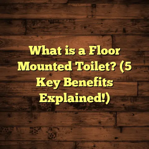 What is a Floor Mounted Toilet? (5 Key Benefits Explained!)