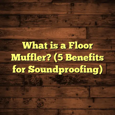 What is a Floor Muffler? (5 Benefits for Soundproofing)