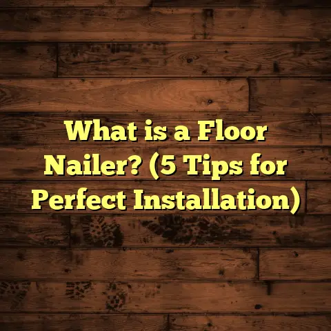 What is a Floor Nailer? (5 Tips for Perfect Installation)