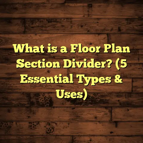 What is a Floor Plan Section Divider? (5 Essential Types & Uses)