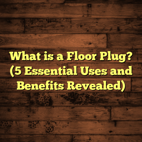 What is a Floor Plug? (5 Essential Uses and Benefits Revealed)