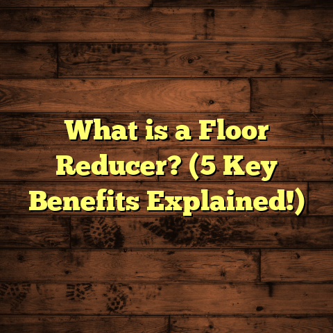 What is a Floor Reducer? (5 Key Benefits Explained!)