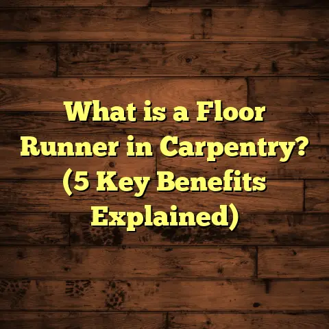 What is a Floor Runner in Carpentry? (5 Key Benefits Explained)