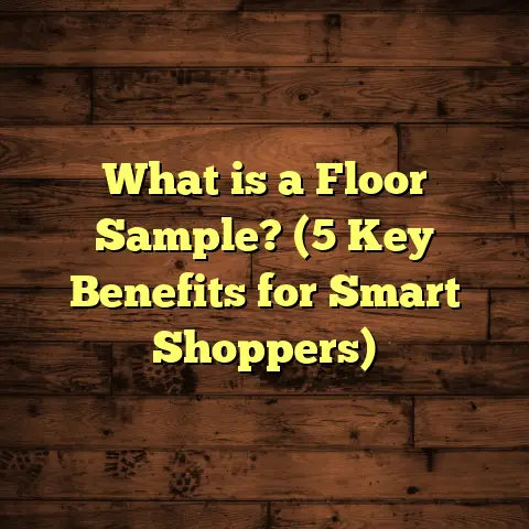 What is a Floor Sample? (5 Key Benefits for Smart Shoppers)