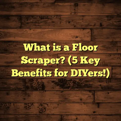 What is a Floor Scraper? (5 Key Benefits for DIYers!)