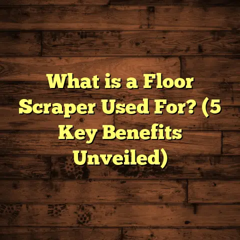 What is a Floor Scraper Used For? (5 Key Benefits Unveiled)