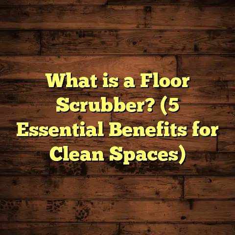 What is a Floor Scrubber? (5 Essential Benefits for Clean Spaces)