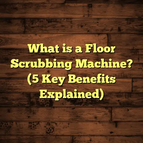 What is a Floor Scrubbing Machine? (5 Key Benefits Explained)