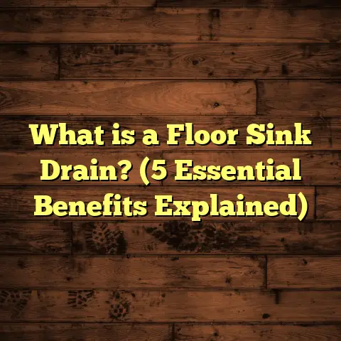 What is a Floor Sink Drain? (5 Essential Benefits Explained)