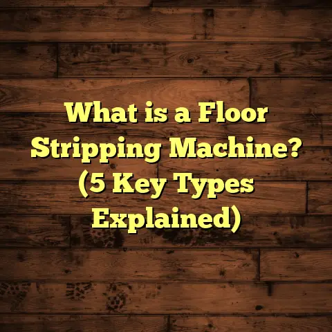 What is a Floor Stripping Machine? (5 Key Types Explained)