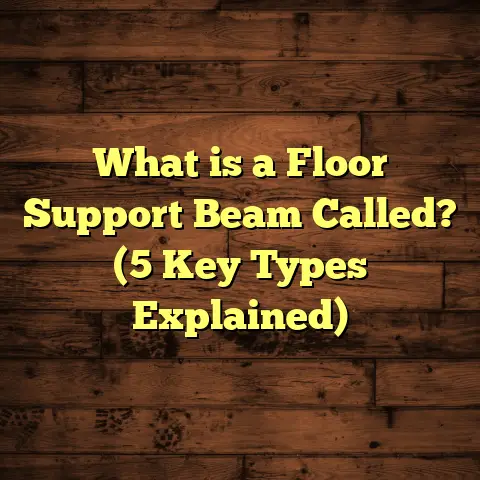What is a Floor Support Beam Called? (5 Key Types Explained)