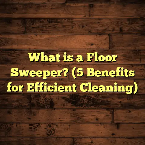 What is a Floor Sweeper? (5 Benefits for Efficient Cleaning)