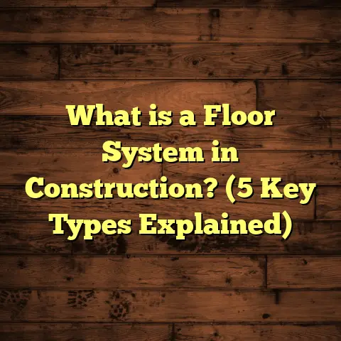 What is a Floor System in Construction? (5 Key Types Explained)