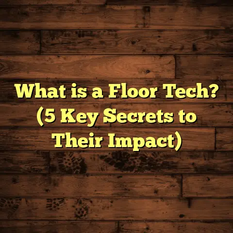 What is a Floor Tech? (5 Key Secrets to Their Impact)