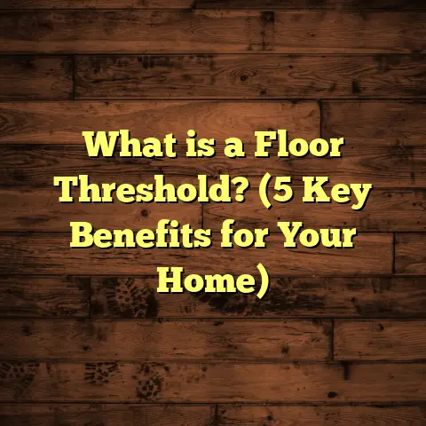 What is a Floor Threshold? (5 Key Benefits for Your Home)