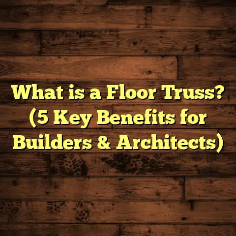What is a Floor Truss? (5 Key Benefits for Builders & Architects)