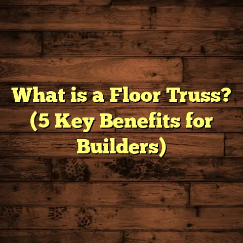 What is a Floor Truss? (5 Key Benefits for Builders)