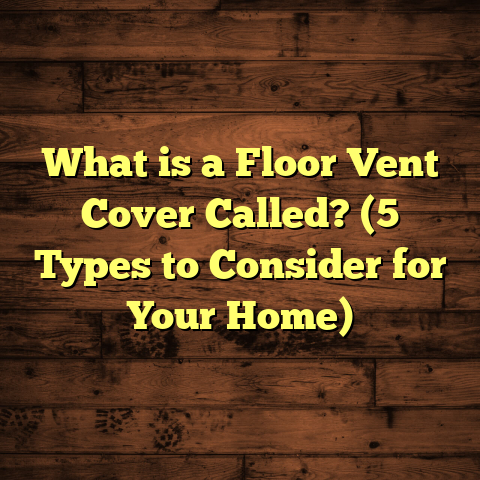 What is a Floor Vent Cover Called? (5 Types to Consider for Your Home)