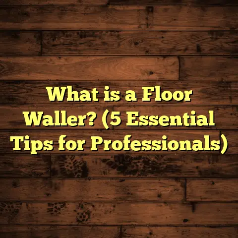 What is a Floor Waller? (5 Essential Tips for Professionals)