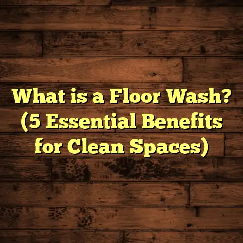 What is a Floor Wash? (5 Essential Benefits for Clean Spaces)
