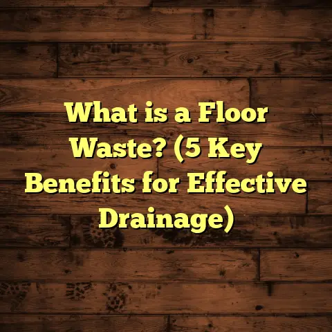 What is a Floor Waste? (5 Key Benefits for Effective Drainage)