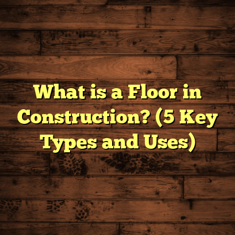 What is a Floor in Construction? (5 Key Types and Uses)