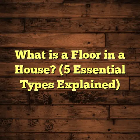 What is a Floor in a House? (5 Essential Types Explained)