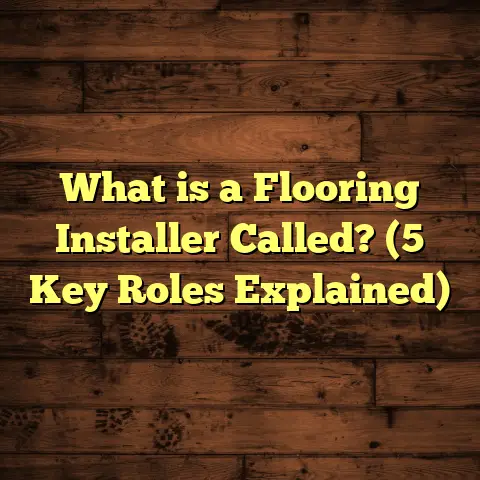 What is a Flooring Installer Called? (5 Key Roles Explained)
