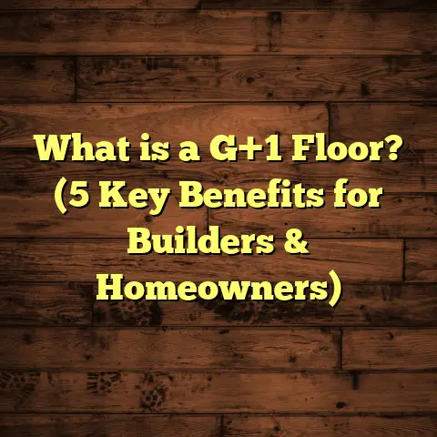What is a G+1 Floor? (5 Key Benefits for Builders & Homeowners)