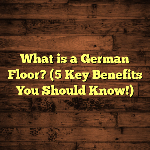 What is a German Floor? (5 Key Benefits You Should Know!)