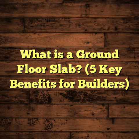What is a Ground Floor Slab? (5 Key Benefits for Builders)