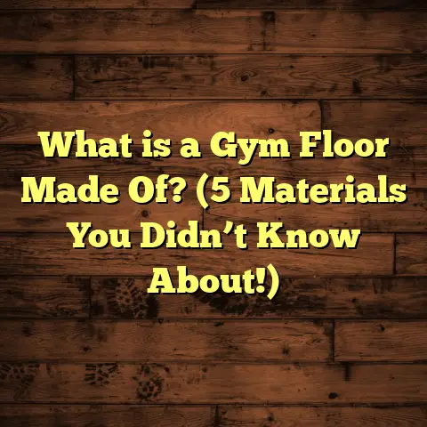What is a Gym Floor Made Of? (5 Materials You Didn’t Know About!)