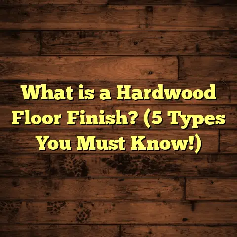 What is a Hardwood Floor Finish? (5 Types You Must Know!)