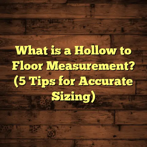 What is a Hollow to Floor Measurement? (5 Tips for Accurate Sizing)