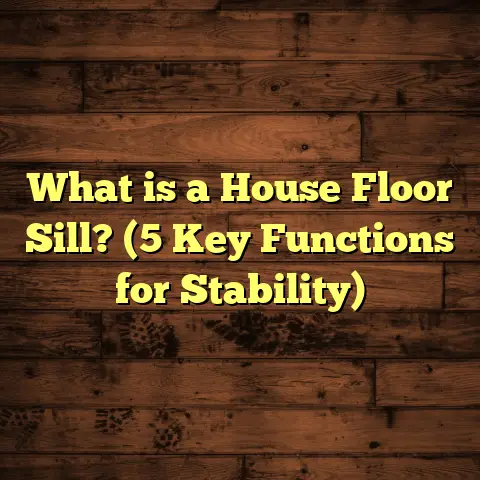 What is a House Floor Sill? (5 Key Functions for Stability)