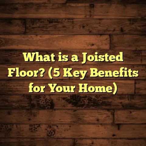 What is a Joisted Floor? (5 Key Benefits for Your Home)