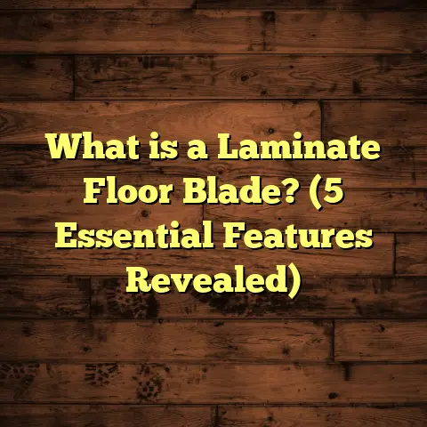 What is a Laminate Floor Blade? (5 Essential Features Revealed)