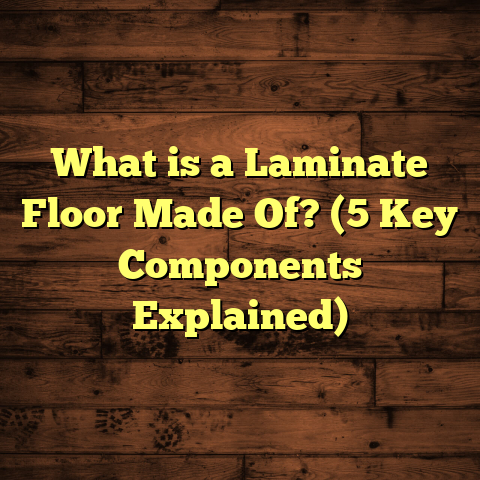 What is a Laminate Floor Made Of? (5 Key Components Explained)