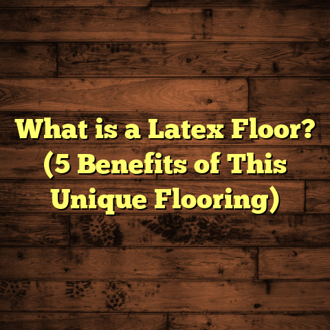 What is a Latex Floor? (5 Benefits of This Unique Flooring)