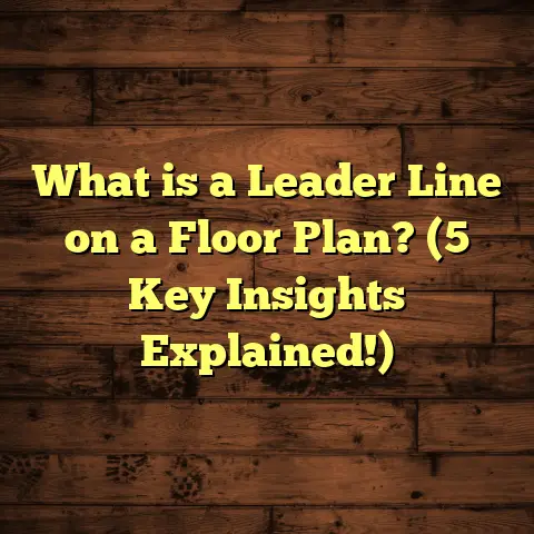 What is a Leader Line on a Floor Plan? (5 Key Insights Explained!)