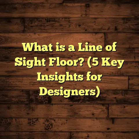 What is a Line of Sight Floor? (5 Key Insights for Designers)