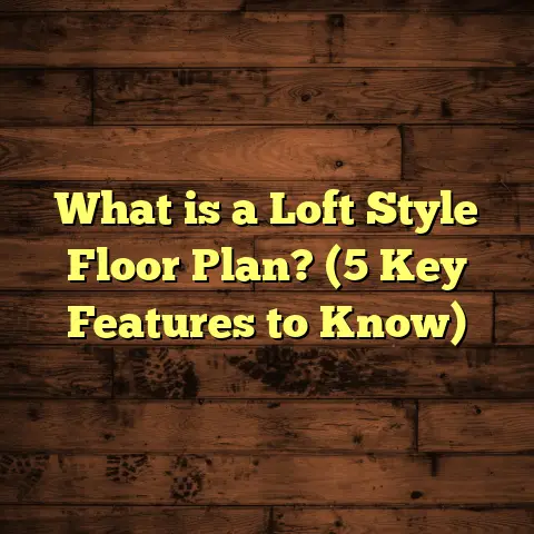 What is a Loft Style Floor Plan? (5 Key Features to Know)