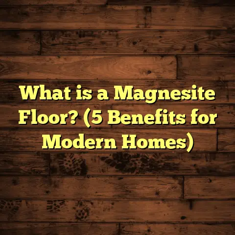 What is a Magnesite Floor? (5 Benefits for Modern Homes)